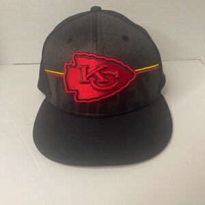 Kansas City Chiefs NFL black/red new era Cap